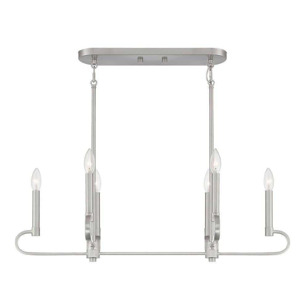 617341 Summit 6 Light Oversized Island Pendant by Designers Fountain - D269C ...