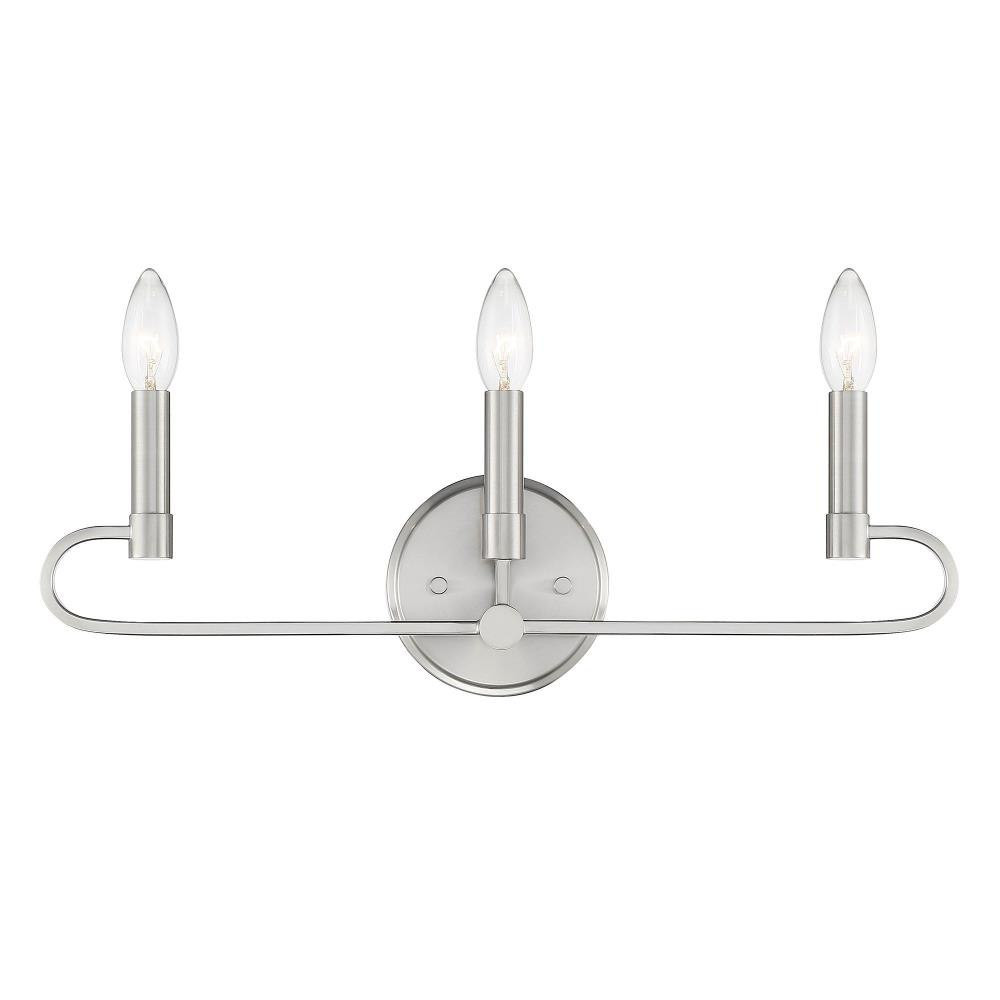 Summit 3 Light Vanity Light by Designers Fountain - D269C-3B-MB