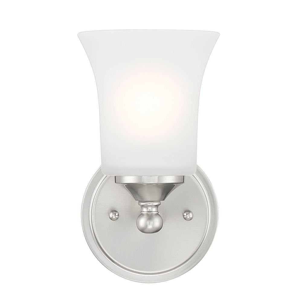 Bronson 1 Light Wall Sconce by Designers Fountain - D278M-WS-BN