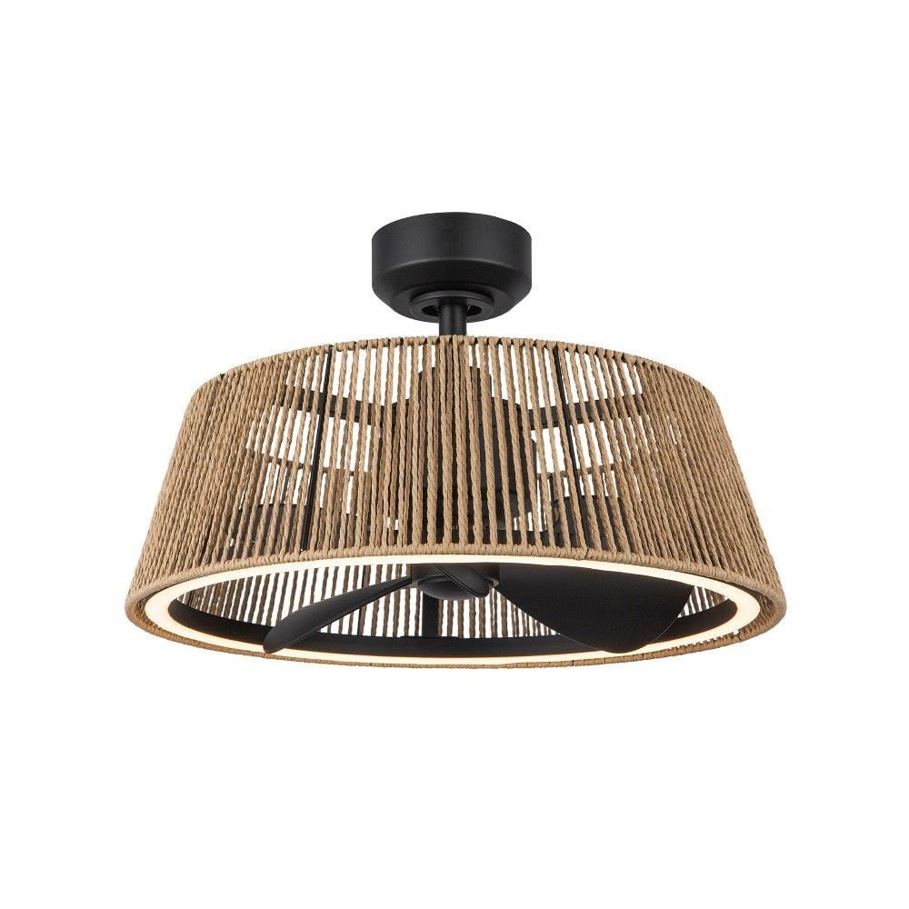 Isla 3 Blade LED Fandelier 14.75 Inch Tall and 24 Inch Wide by Kuzco - CF41424