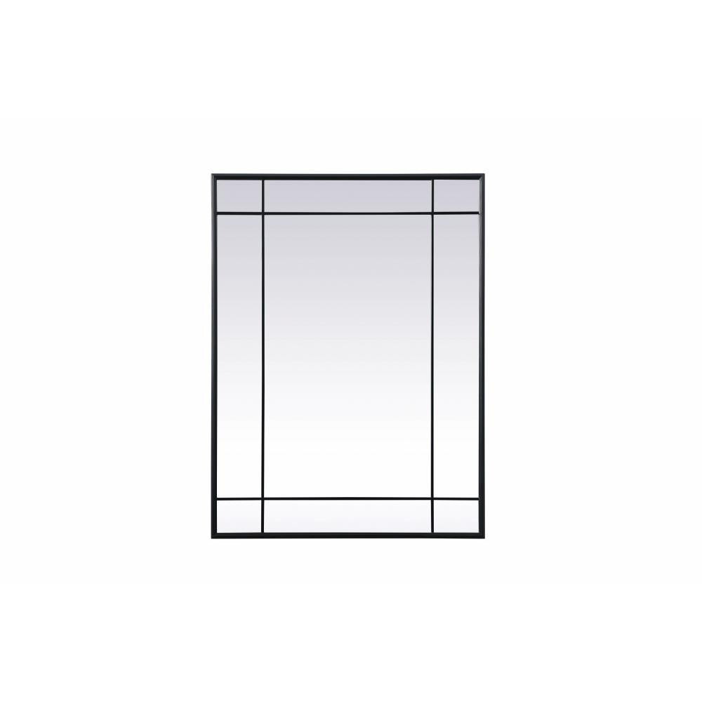 Viola French Panel Wall Mirror 40 Inch X 30 Inch Length by Elegant Décor - MR3A3040