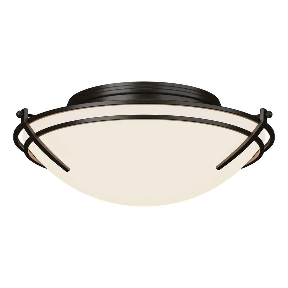 Tryne 2 Light 15.7 Inch Wide Semi Flush Mount by Hubbardton Forge - 124402HF