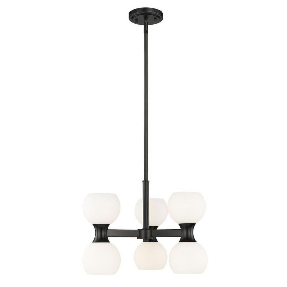 Artemis 6 Light Chandelier 12.75 x 18 Inches Wide by Z-Lite - 494-6