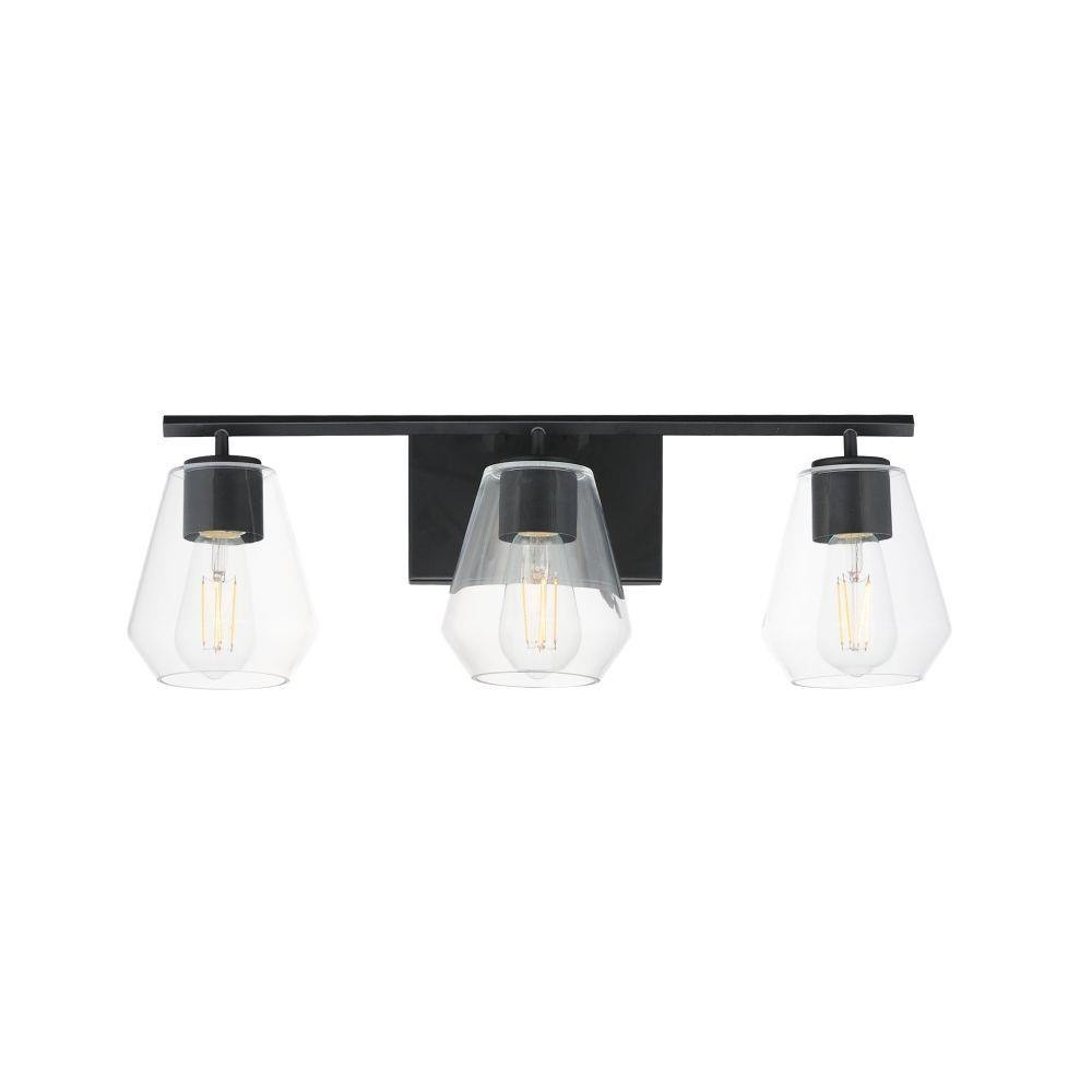 Geode 3 Light Bath Vanity 7.75 Inch Tall and 22.5 Inch Wide by Maxim - 21333