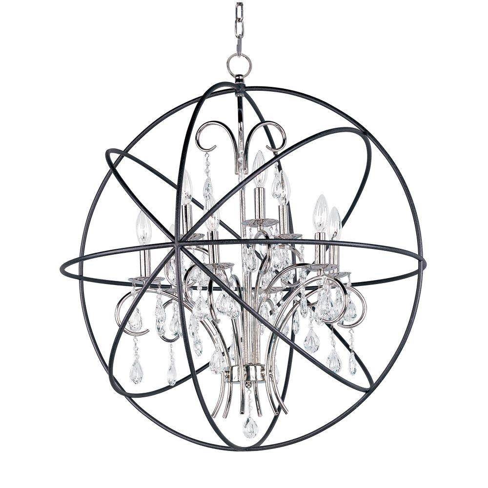 Orbit 9 Light Large Pendant by Maxim - 25145