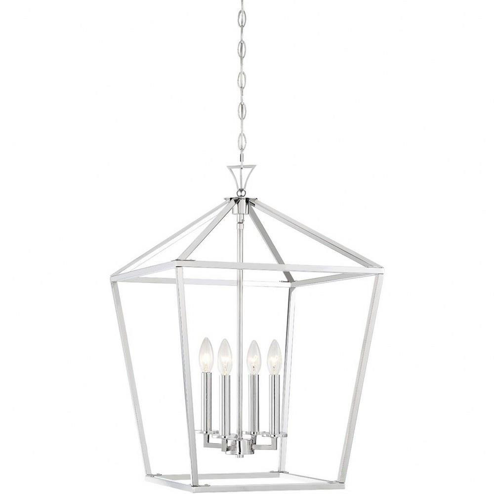 Townsend 4 Light Large Foyer Pendant by Savoy House - 3-421