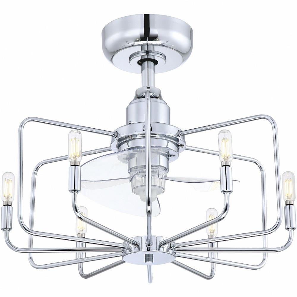 Influencer 24W 6 LED Fandelier 22 Inches Wide by Fanimation - FP3075