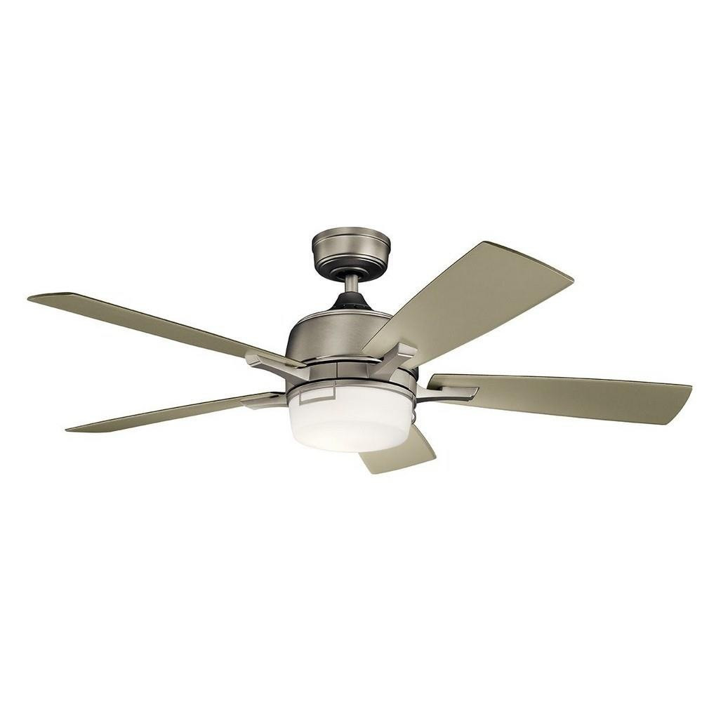 Leeds Ceiling Fan with Light Kit 52 inches wide by Kichler  - 300457