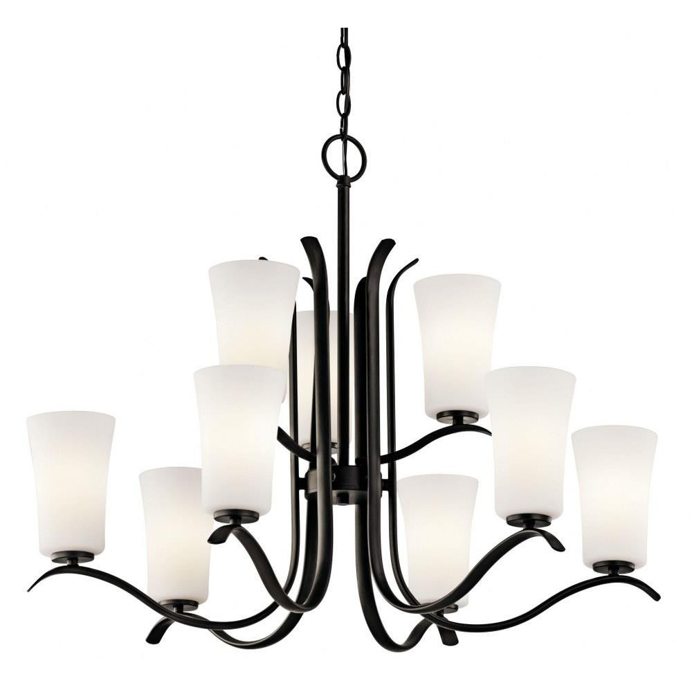 Armida 9 Light Large 2 Tier Chandelier by Kichler - 43075