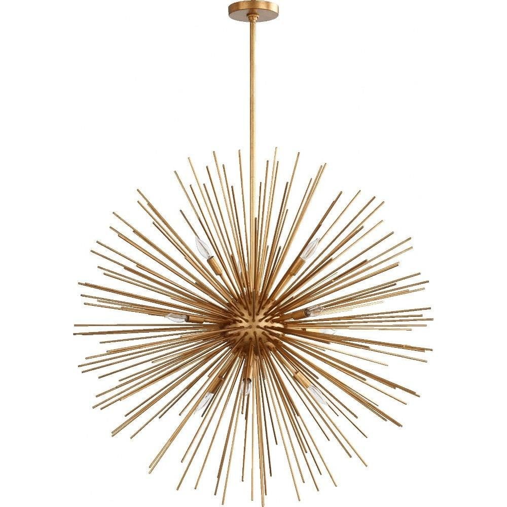 Electra 10 Light Oversized Pendant by Quorum - 600-10