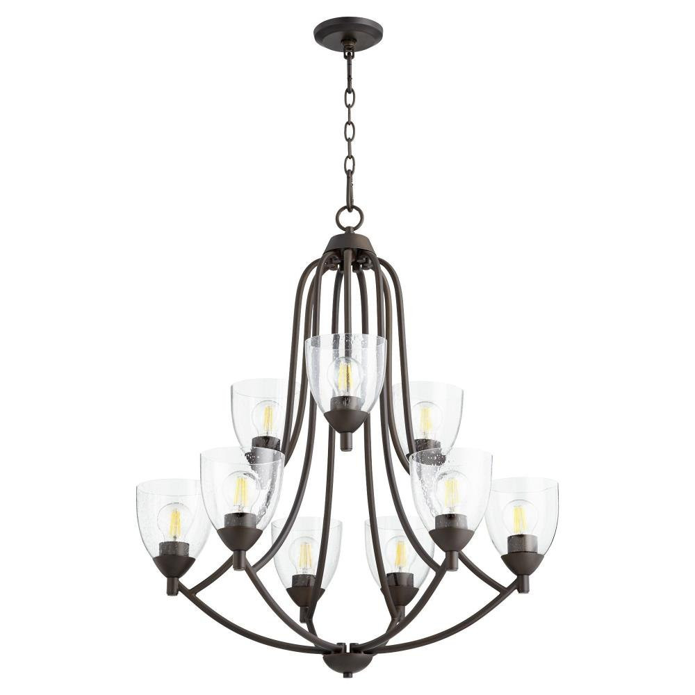 Barkley 9 Light Large 2 Tier Chandelier by Bailey Street Home - 183-BEL-906556