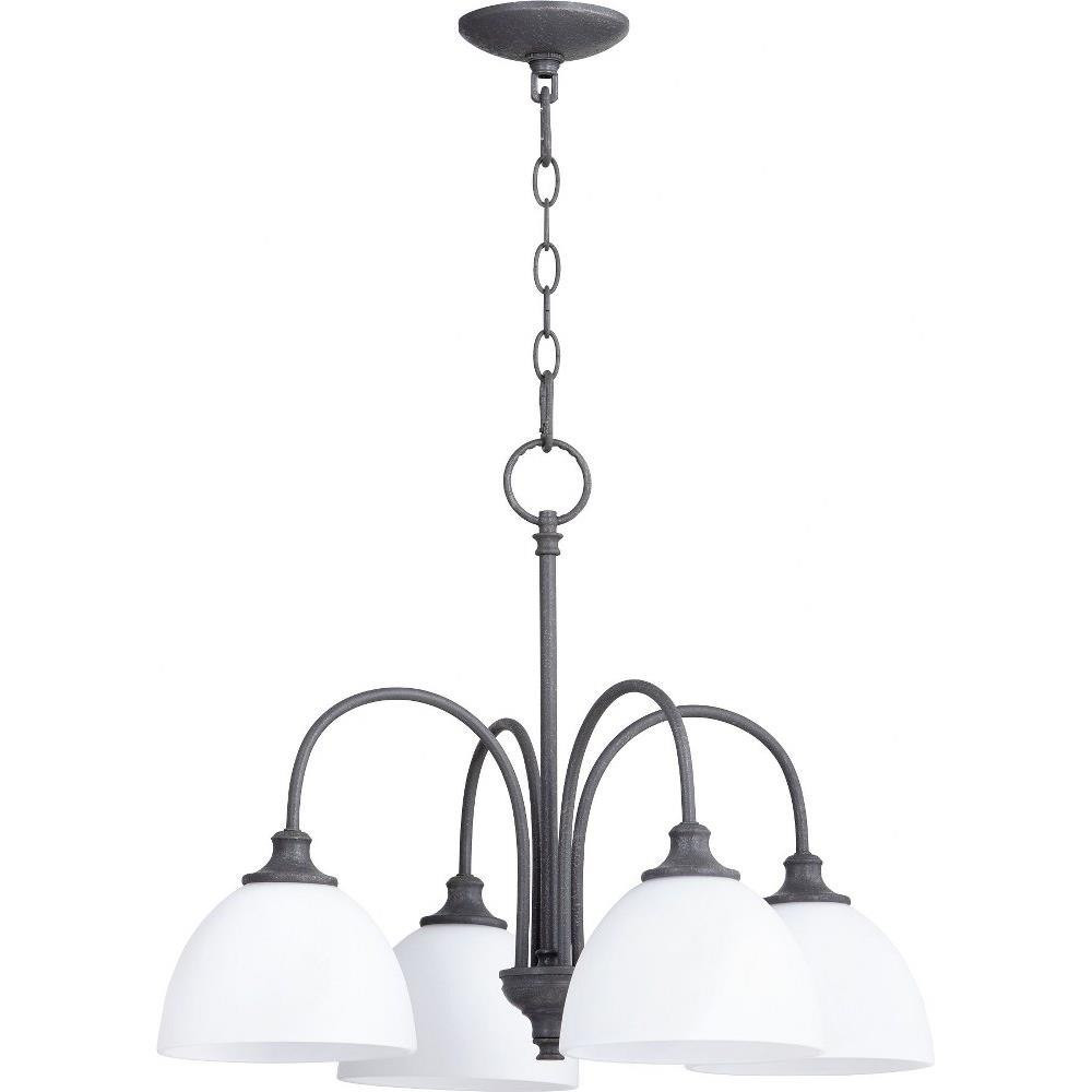 Celeste 4 Light Medium Chandelier by Quorum - 6409-4