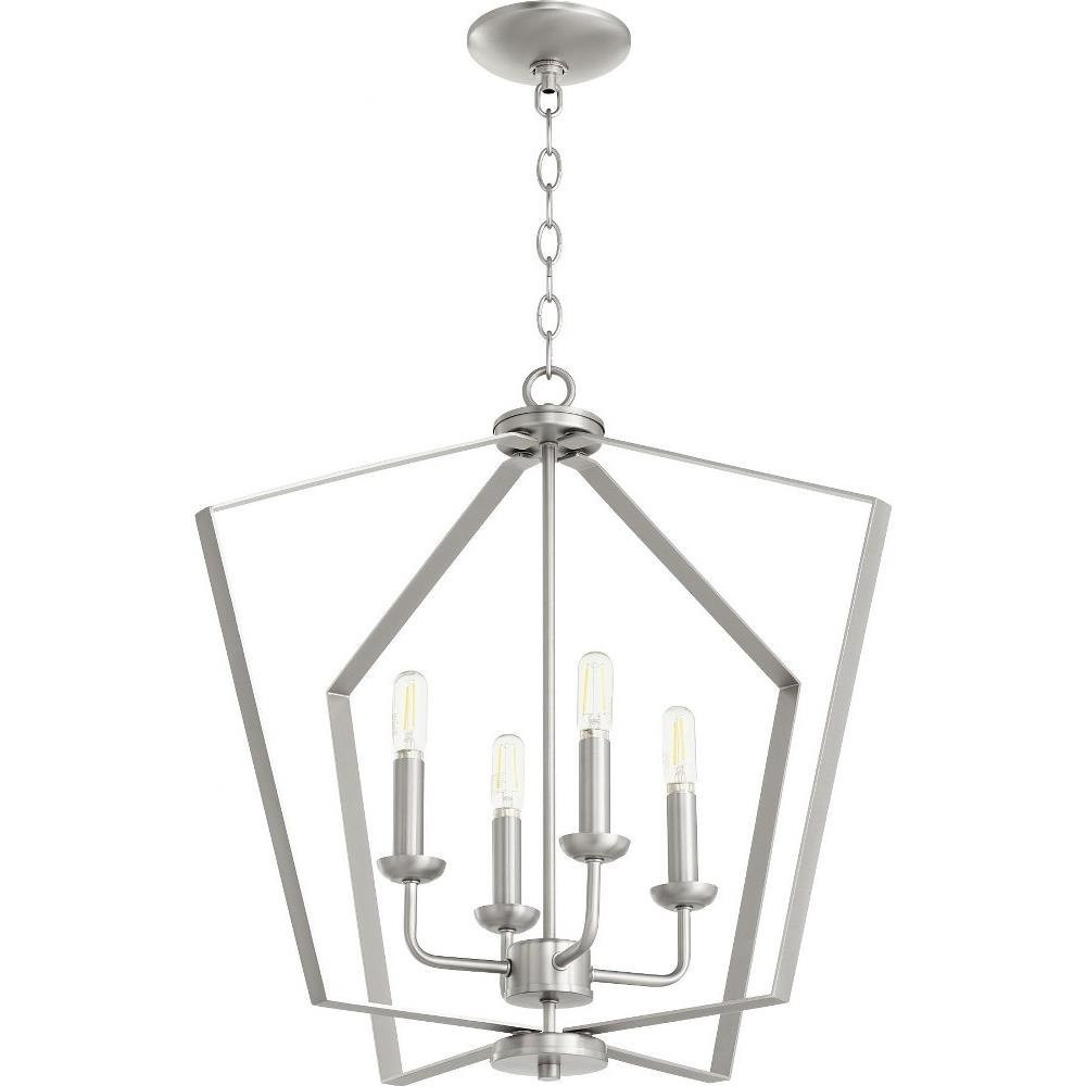 4 Light Large Entry Pendant 23 Inch Wide by Quorum - 894-4
