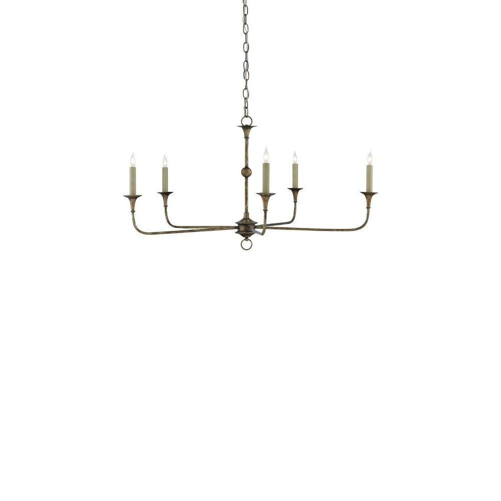 Nottaway 5 Light Oversized Chandelier by Currey Company - 9000-NOTT5