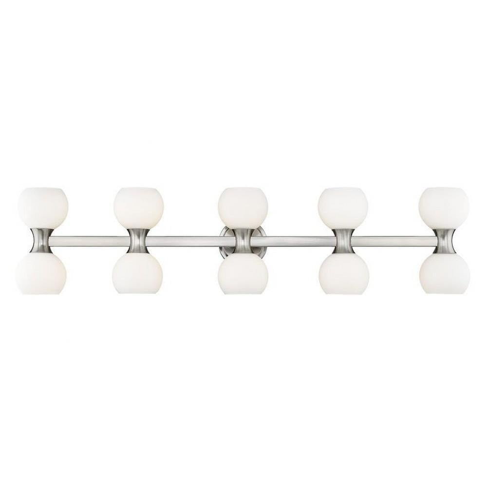 Lilac Crescent 10 Light Vanity Light by BSH - 372-BEL-1298323