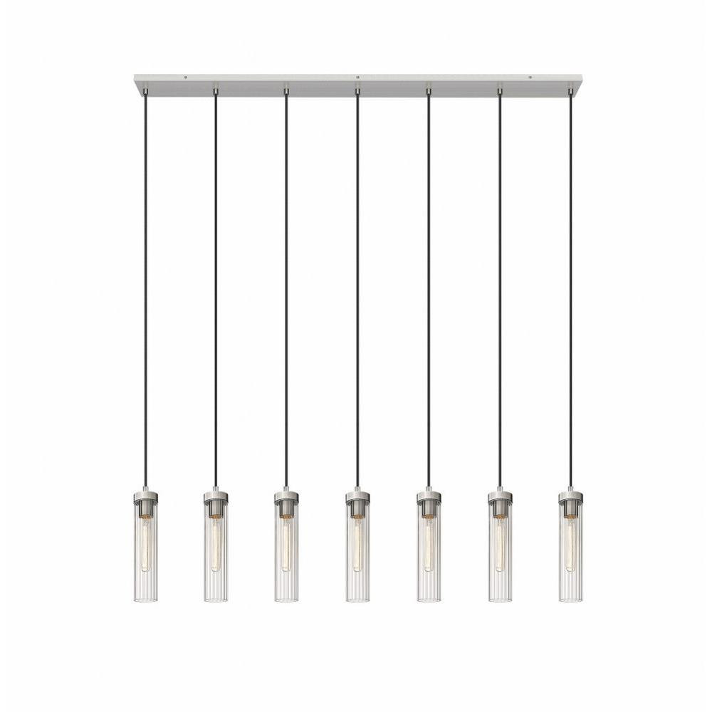 Osborne Drift 7 Light Linear Chandelier 12.75 x 4.75 Inches Wide by BSH - 372-BEL-1332944