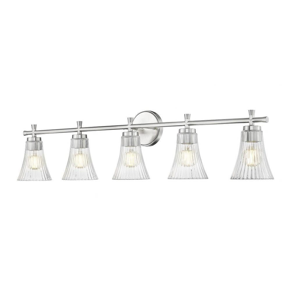 Moorside Celyn 5 Light Bath Vanity 10 Inch Tall and 42 Inch Wide by BSH - 372-BEL-1374926