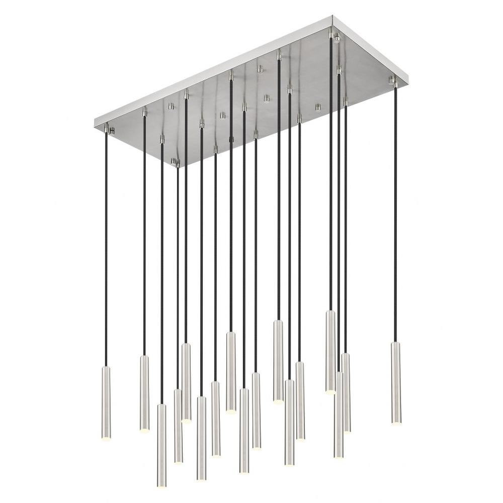 Victoria Haven 85W 17 LED Linear Chandelier 12 Inch Tall and 18 Inch Wide by BSH - 372-BEL-1365455