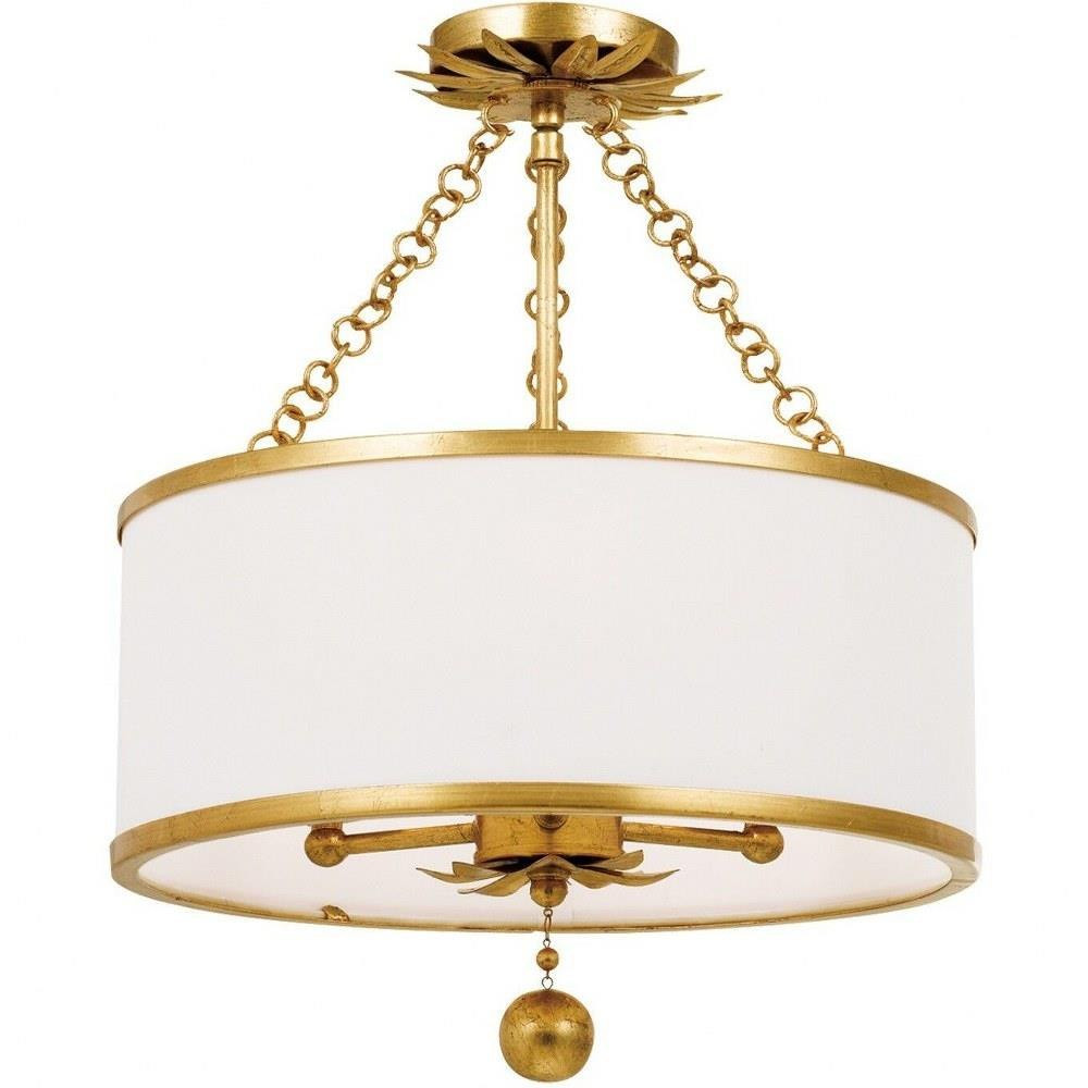 Crosby Lodge 3 Light 14 Inch Wide Flush Mount by Bailey Street Home - 49-BEL-1083666
