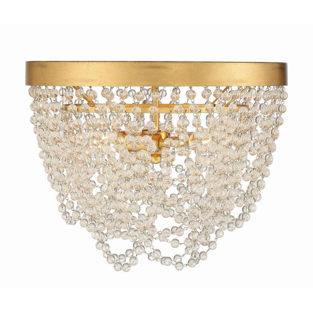 Welbeck Banks 3 Light 13.75 Inch Wide Flush Mount by Bailey Street Home - 49-BEL-1033808