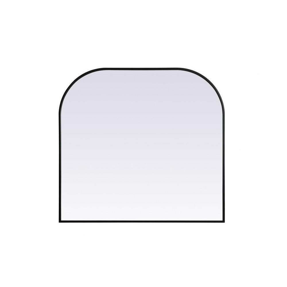 Edgehill Croft Metal Frame Arch Mirror 38 X 40 Inch by Bailey Street Home - 779-BEL-1292426