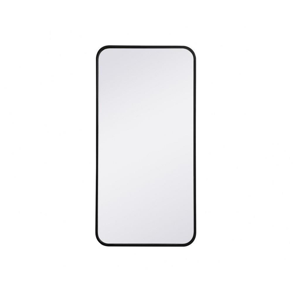 Lytton By Pass 36 Inch Soft Corner Rectangular Mirror by Bailey Street Home - 779-BEL-1302043