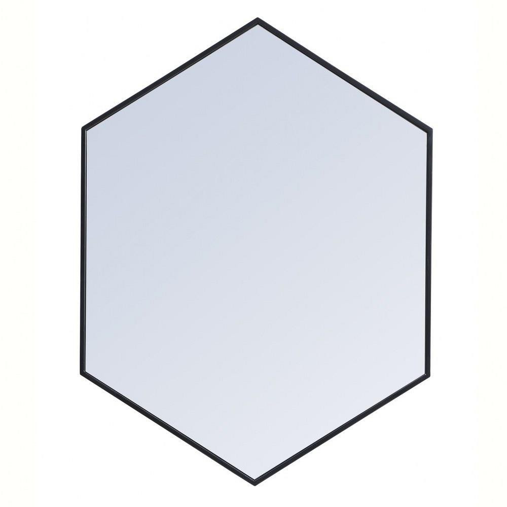 Etterby Lea Grove Hexagon Mirror 40 X 30 Inch Wide by Bailey Street Home - 779-BEL-1302019