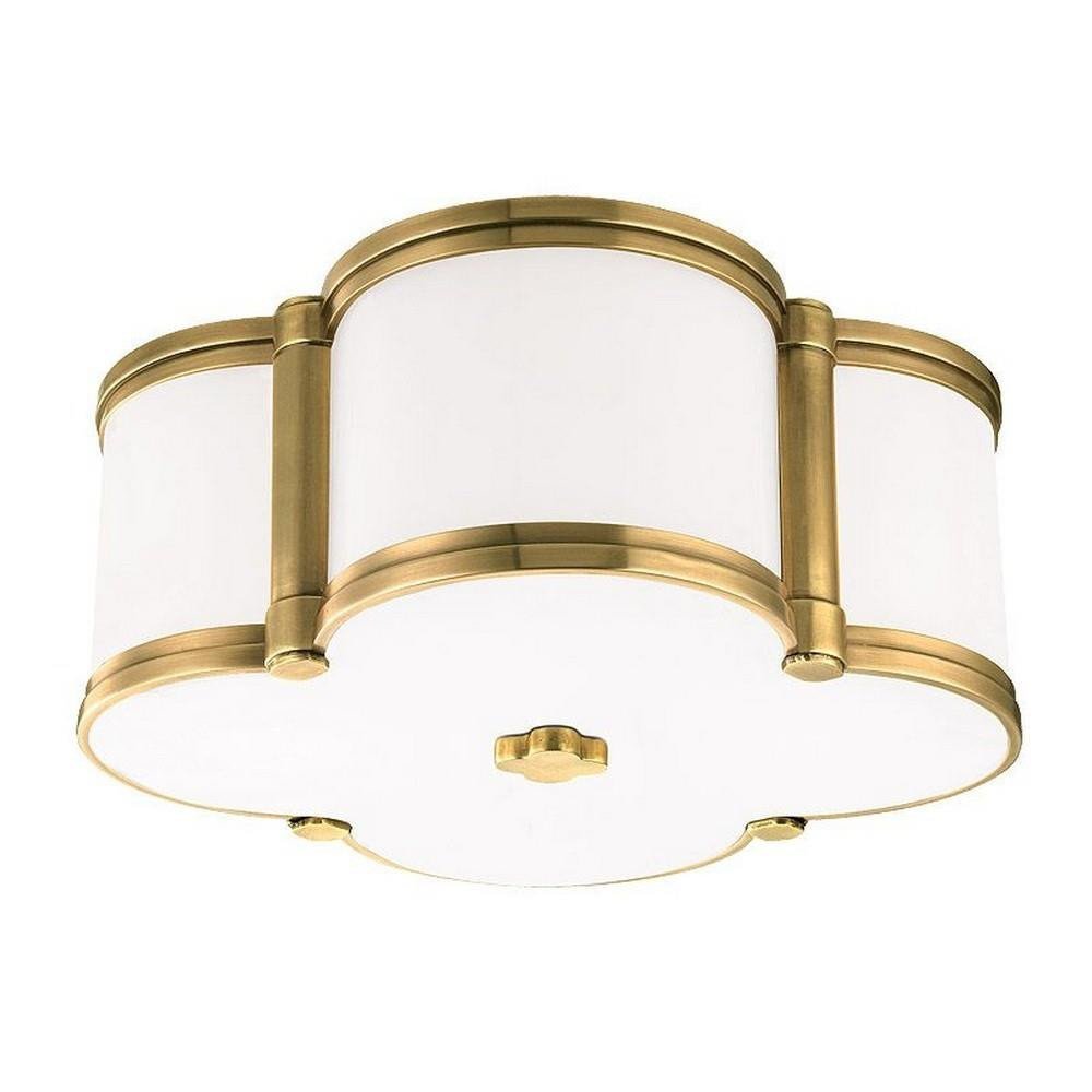 Marlow Edge 2 Light 12.5 Inch Wide Flush Mount by Bailey Street Home - 116-BEL-1096544