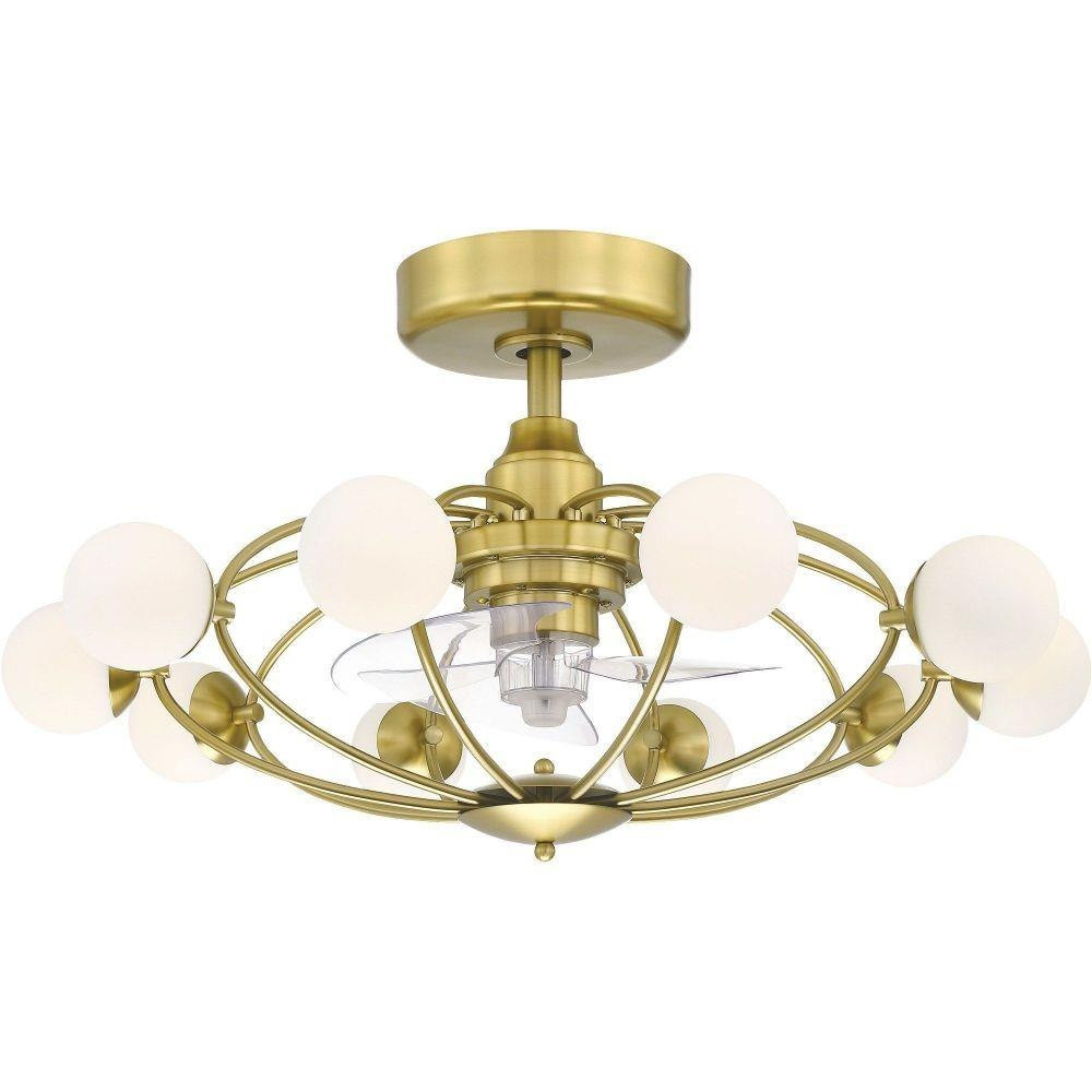 Colliers Villas 38W 10 LED Fandelier 32 Inches Wide by BSH - 103-BEL-1301223