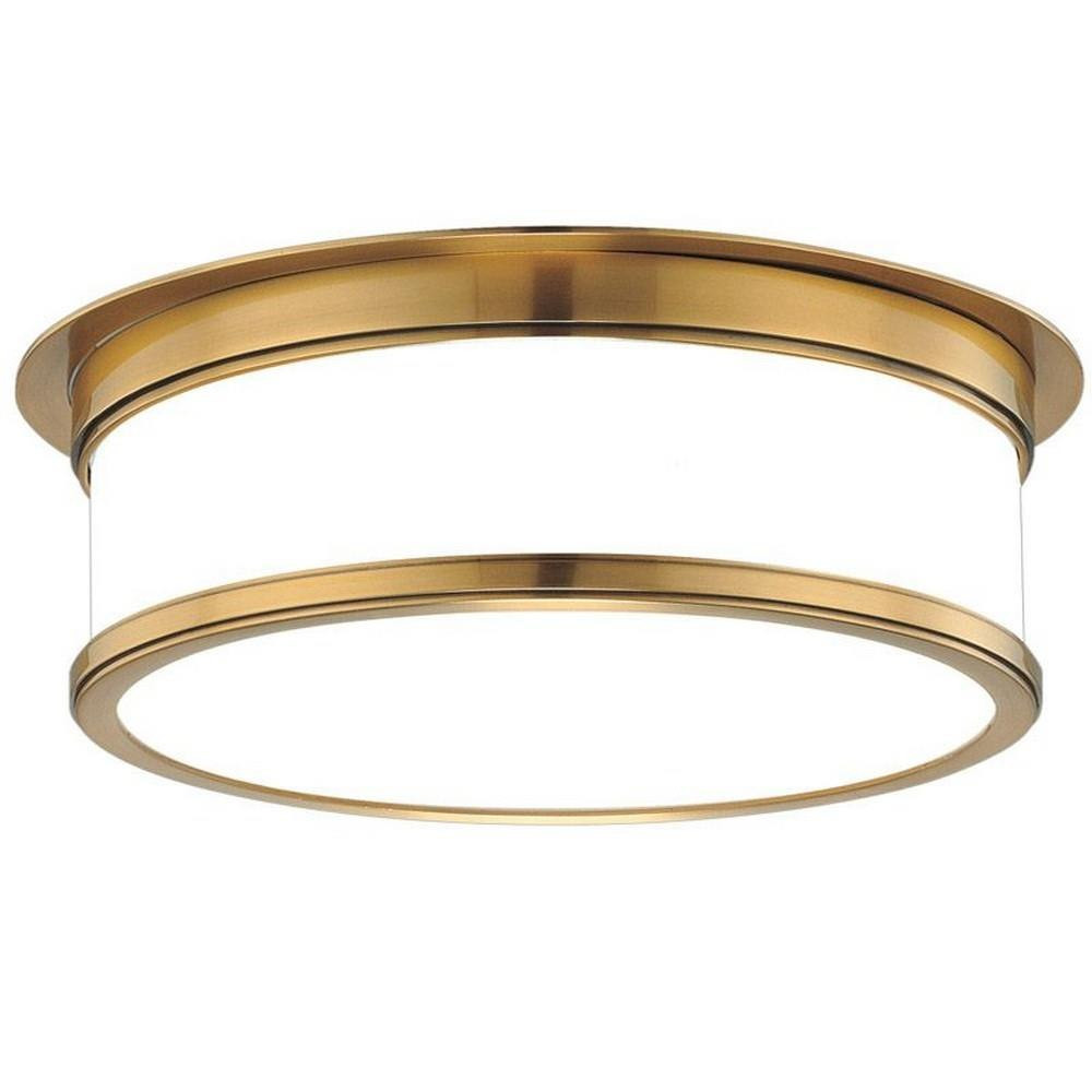 Malthouse Dale 3 Light 15.25 Inch Wide Flush Mount by Bailey Street Home - 116-BEL-1096699