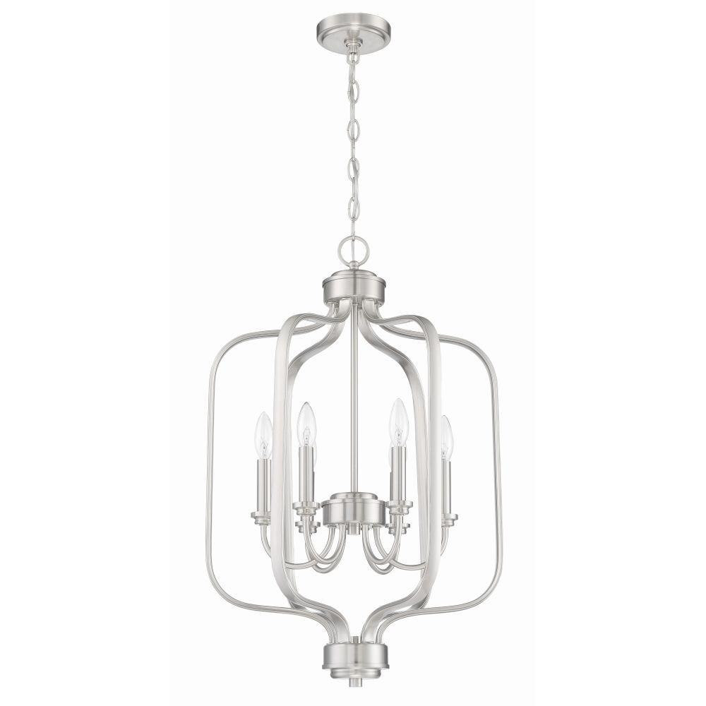 Beacon Parc - Six Light Foyer in Transitional Style - 18 inches wide by 29 inches high - 139-BEL-921733