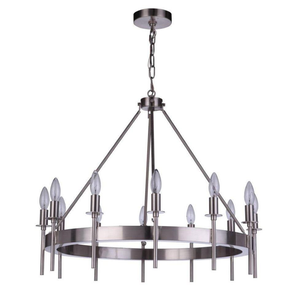 Norfolk Mount - 12 Light Chandelier In Transitional Style-24 Inches Tall and 28.5 Inche Wide - 139-BEL-1116804