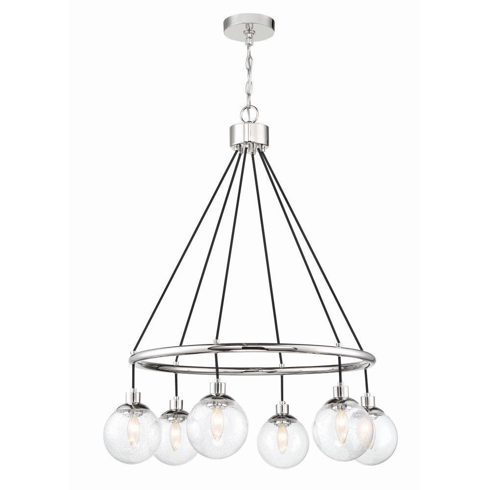 Kelham Gardens - Six Light Chandelier in Transitional Style - 28.5 inches wide by 36 inches high - 139-BEL-990899