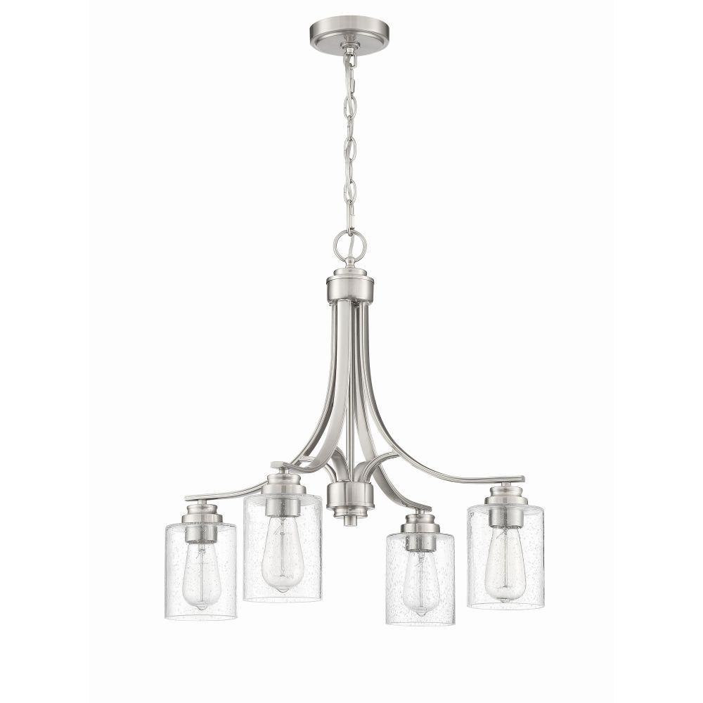 Beacon Parc - Four Light Chandelier in Transitional Style - 23 inches wide by 22 inches high - 139-BEL-3827604
