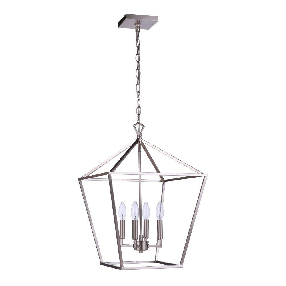 Flynt II - 4 Light Foyer In Transitional Style-23.38 Inches Tall and 16 Inche Wide - 139-BEL-1116879