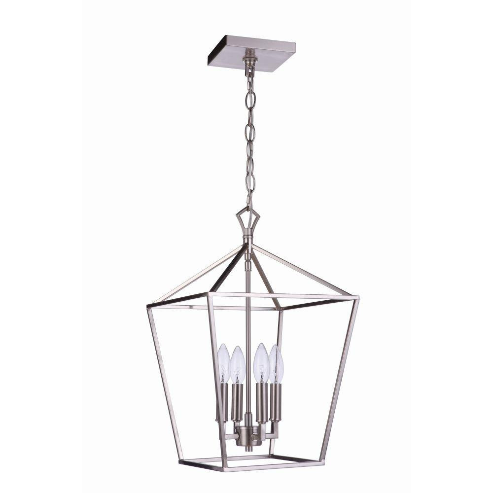 Flynt II - 4 Light Foyer In Transitional Style-19.5 Inches Tall and 12 Inche Wide - 139-BEL-1116878