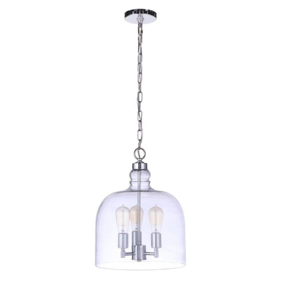 Coronation Knoll - 3 Light Pendant In Traditional Style-17.5 Inches Tall and 13.63 Inches Wide - 139-BEL-1274938