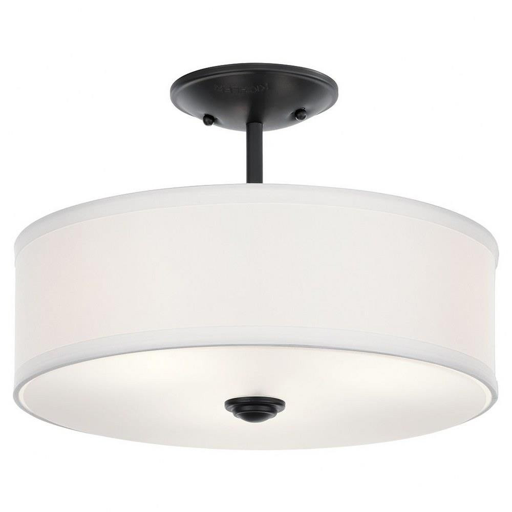 Dene Holt 3 Light 10 Inch Tall Semi Flush Mount by Bailey Street Home - 147-BEL-1788609