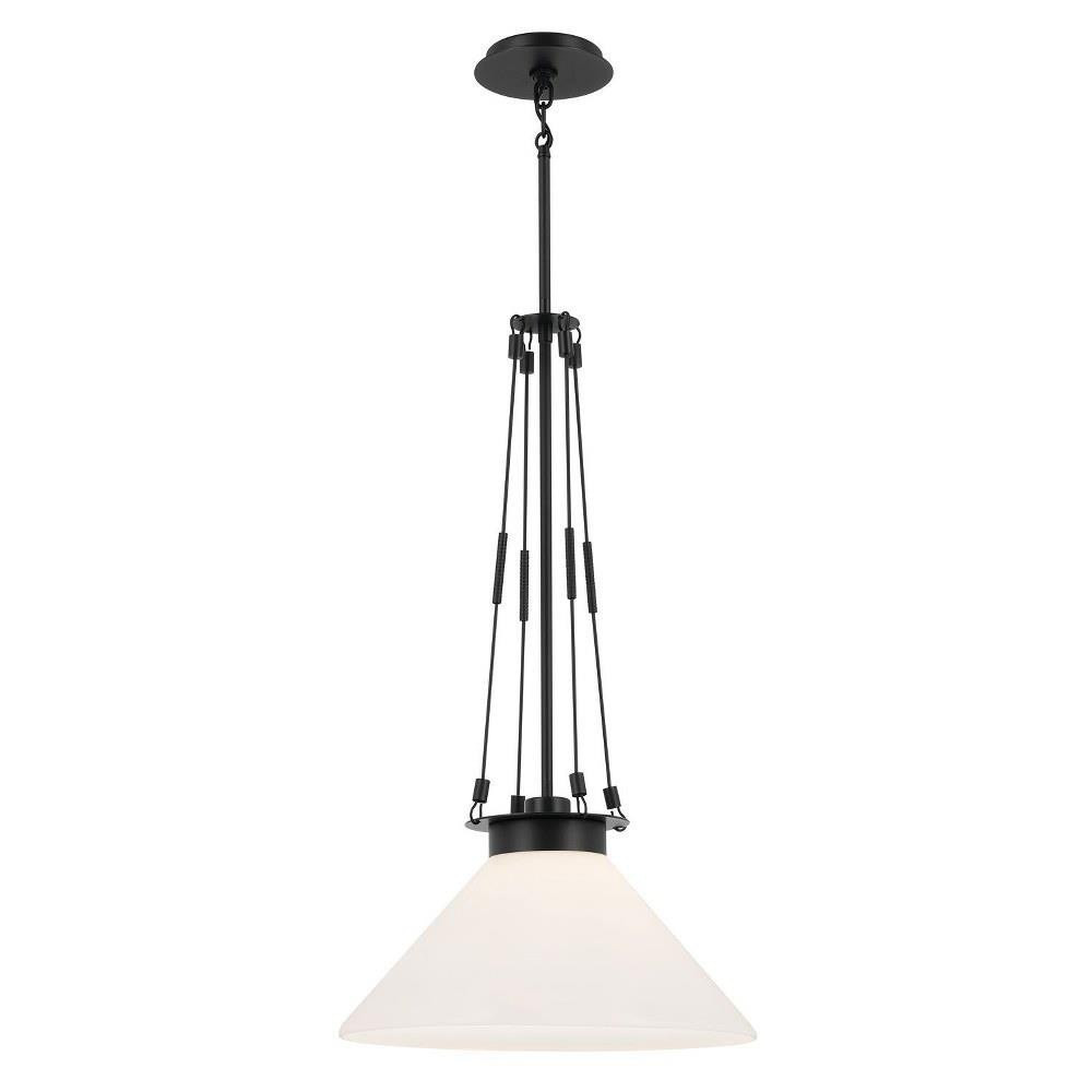 Rowley Cloisters 1 Light Large Pendant by Bailey Street Home - 1292570