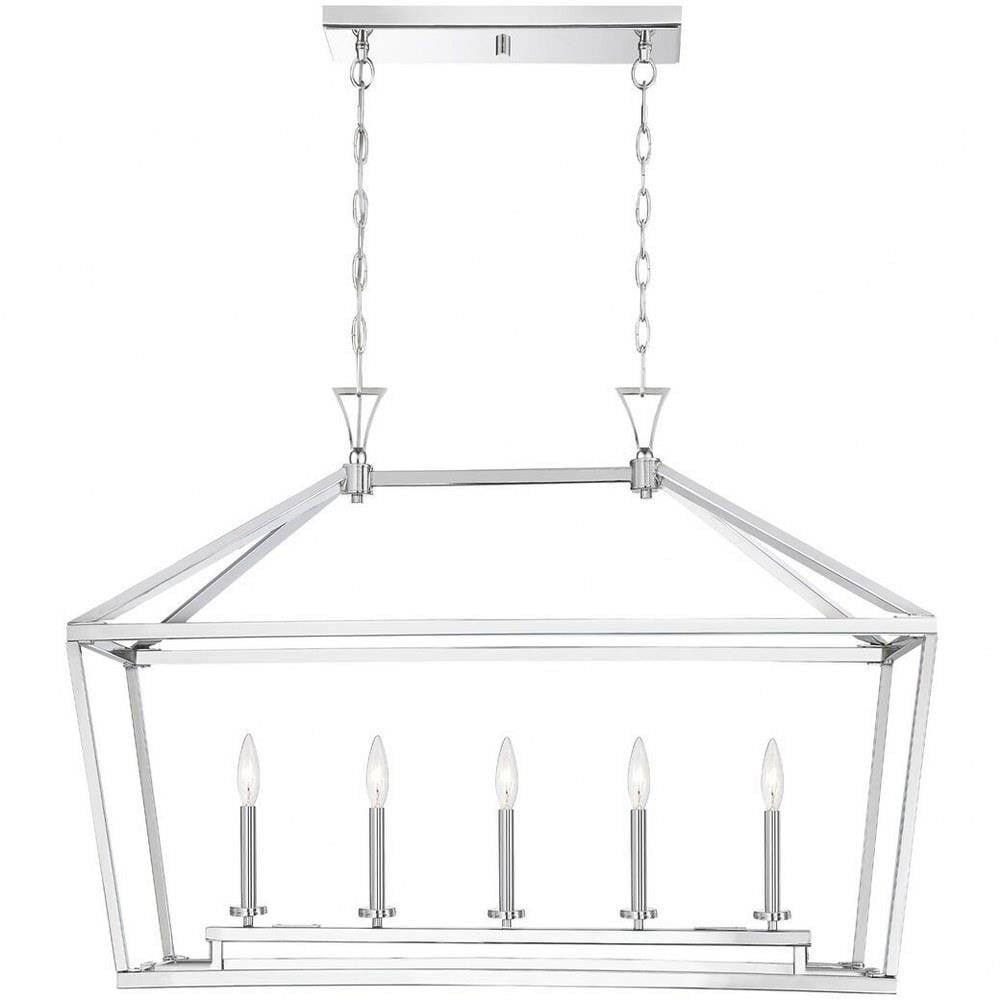 Third Quadrant 5 Light Small Chandelier by Bailey Street Home - 159-BEL-731186