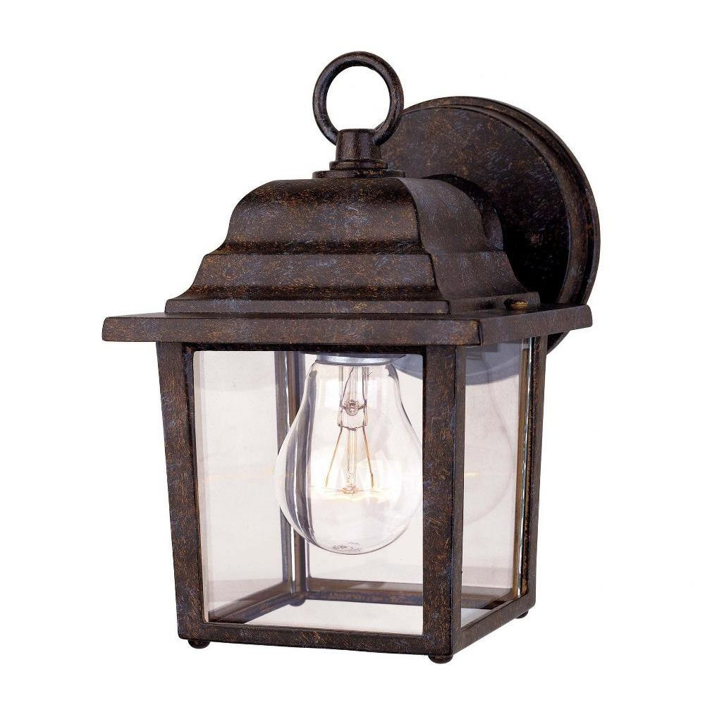 Audley Links 1 Light Outdoor Wall Lantern 9 Inch Tall by Bailey Street Home - 159-BEL-1084268