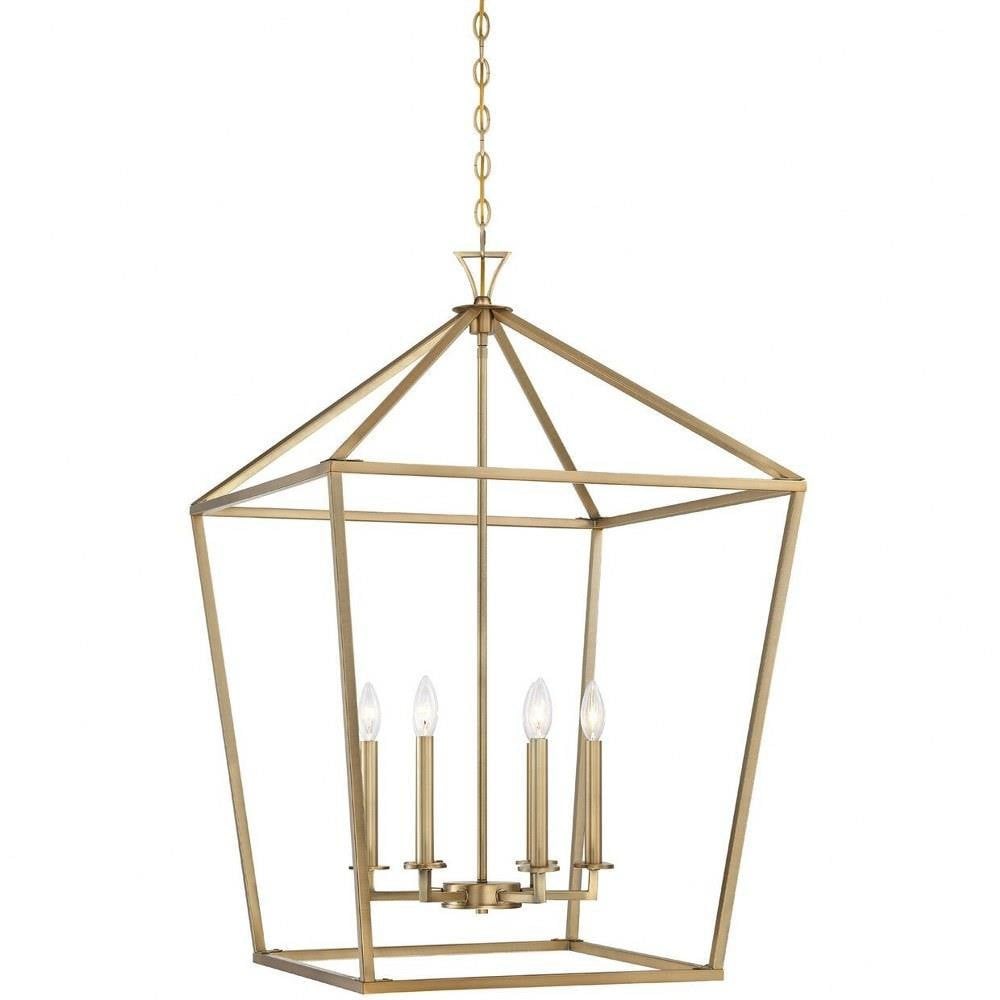 Third Quadrant 6 Light Geometric Large Foyer Pendant by Bailey Street Home - 159-BEL-731177