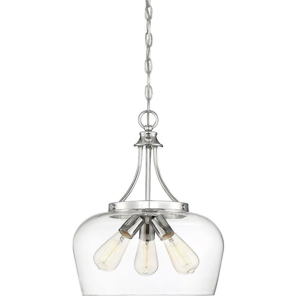 Glencoe Sidings 3 Light Medium Pendant by Bailey Street Home - 159-BEL-688618