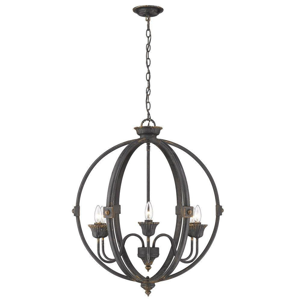 Cresswell Croft 6 Light Medium Chandelier by Bailey Street Home - 170-BEL-2942268