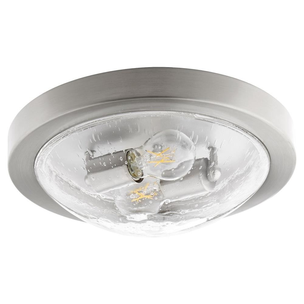 2 Light 13 Inch Wide Clear Glass Flush Mount by Bailey Street Home - 183-BEL-1010126