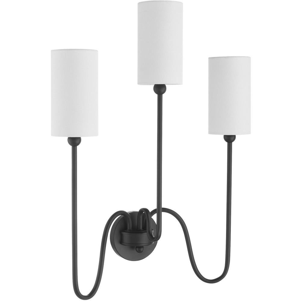 Belvoir Walk 3 Light Wall Sconce 26 Inch Tall by Bailey Street Home - 183-BEL-1302609