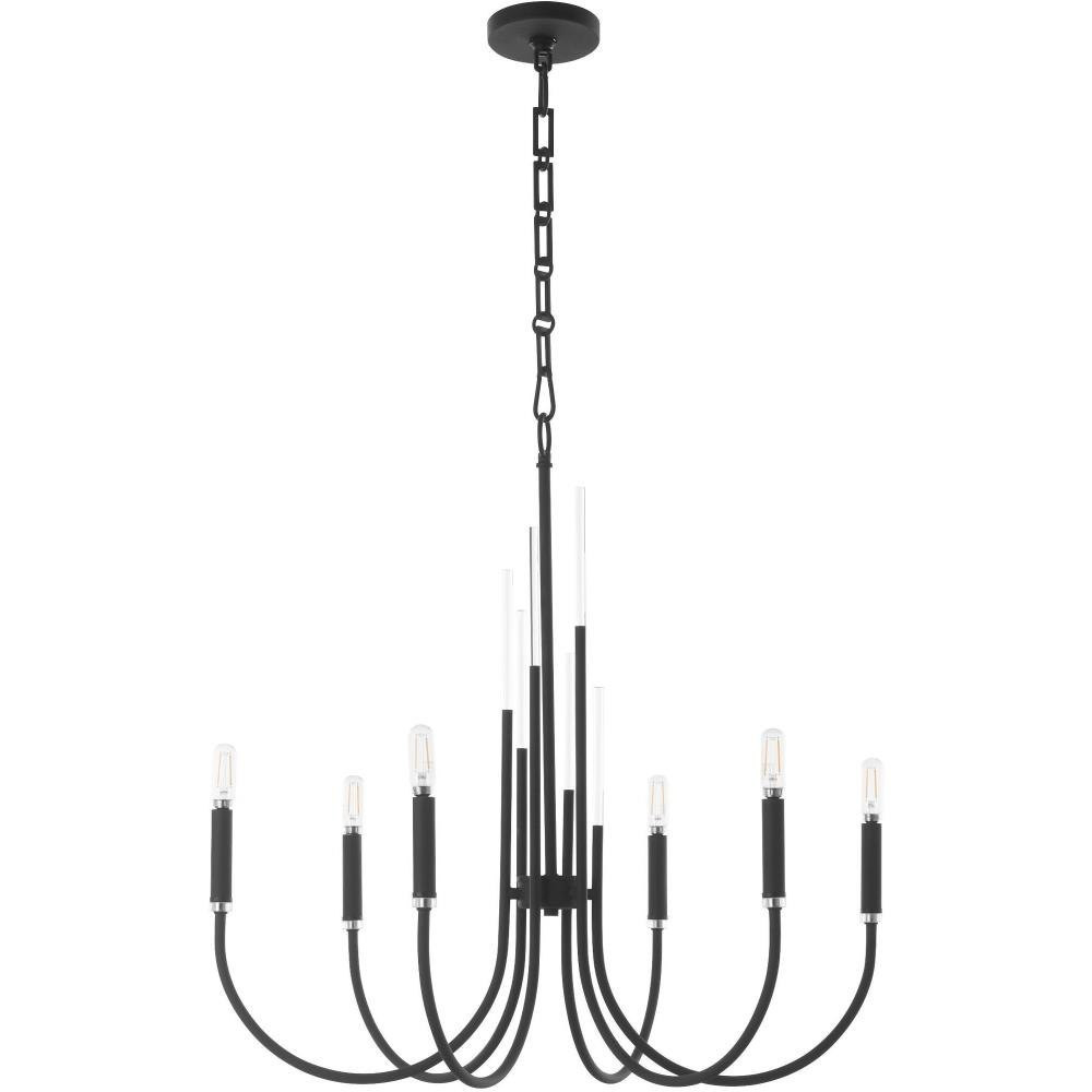 Harefield Highway 6 Light Large Chandelier by Bailey Street Home - 183-BEL-6223-6