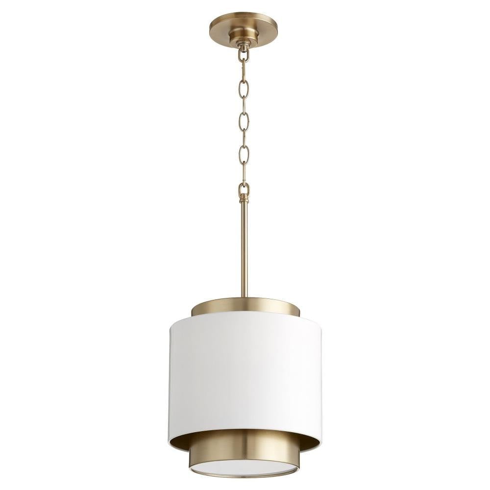 1 Light Small Drum Pendant 11 Inch Tall by Bailey Street Home - 183-BEL-1010121