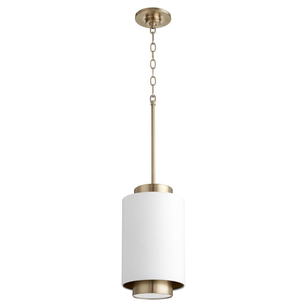 1 Light Small Cylinder Pendant 14 Inch Tall by Bailey Street Home - 183-BEL-1010114