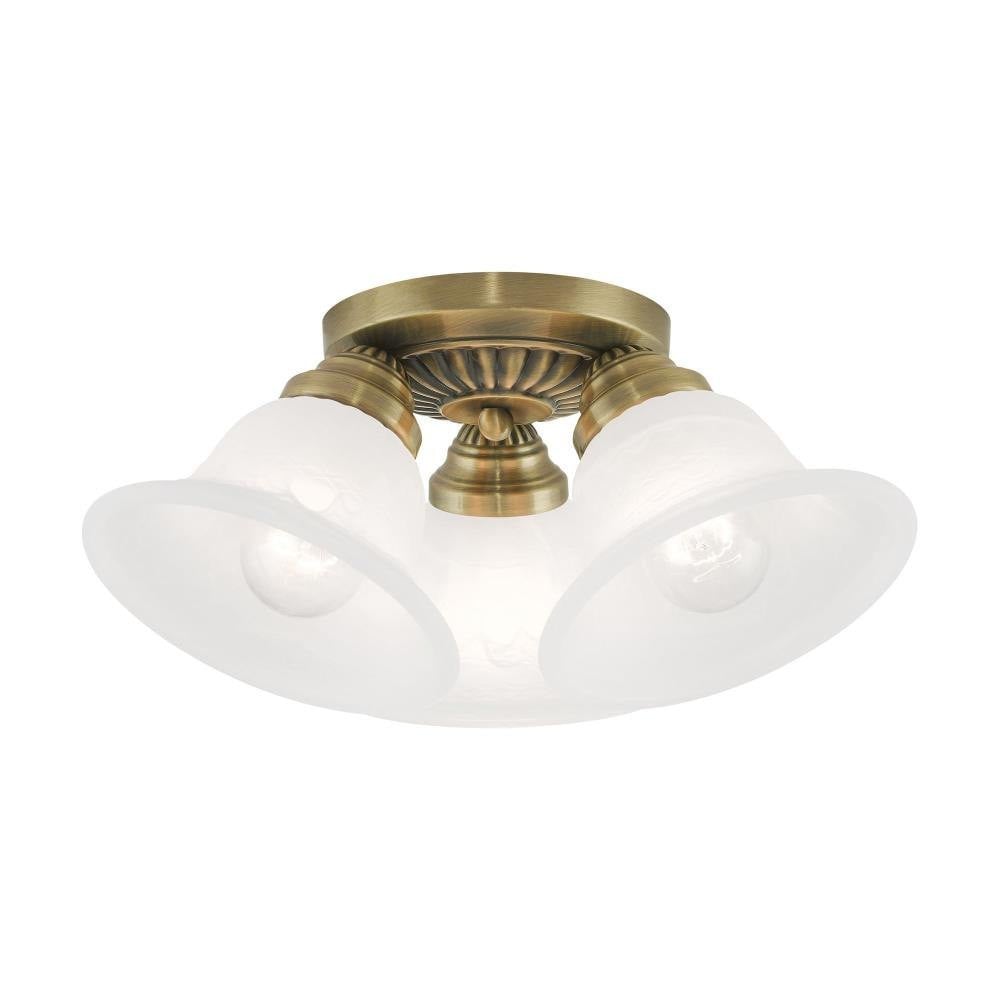 Miramar Avenue 3 Light 14.75 Inch Wide Flush Mount by Bailey Street Home - 218-BEL-1029679